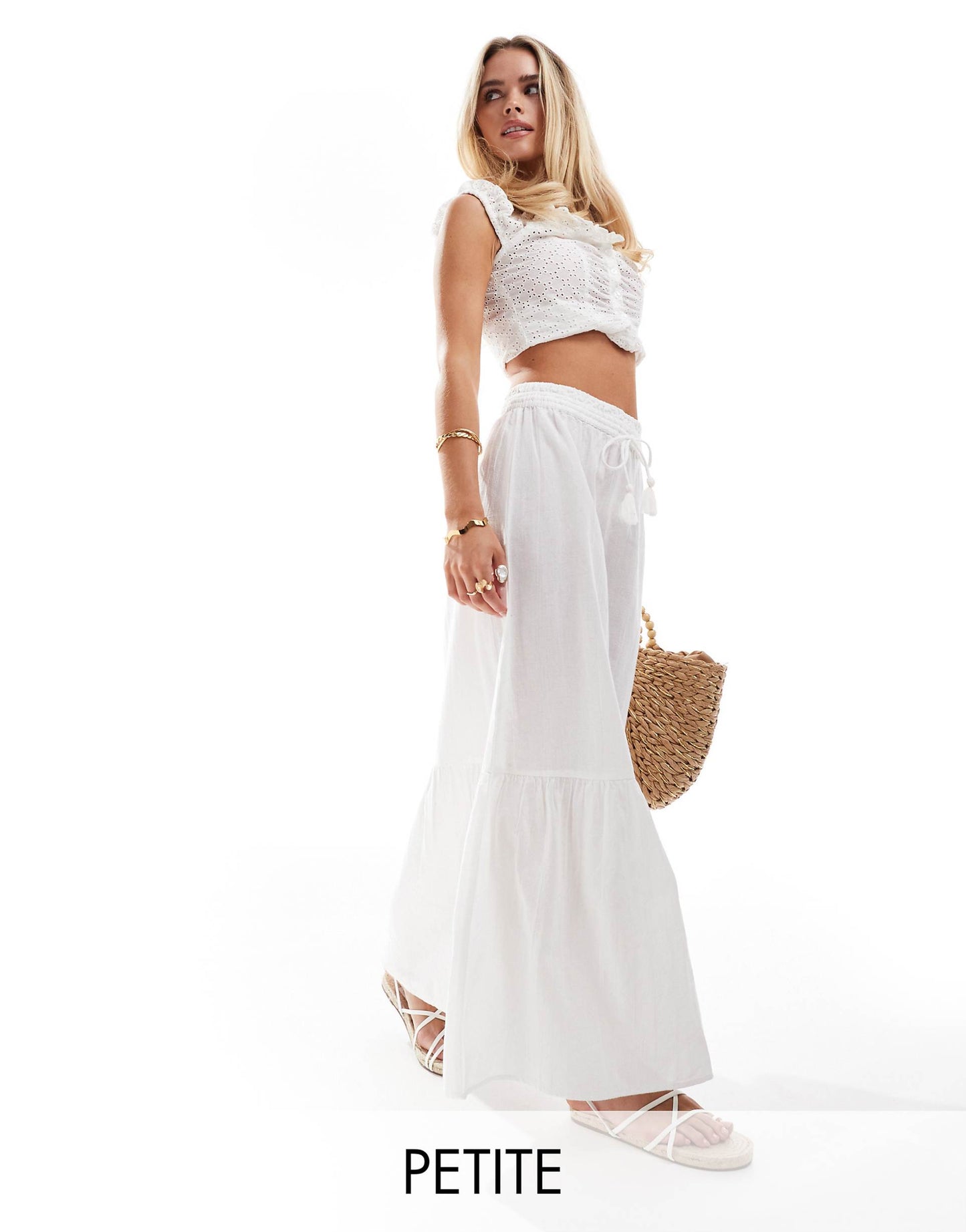 Petite Boho Maxi Skirt