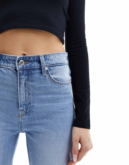 High Waisted Bootcut Jeans