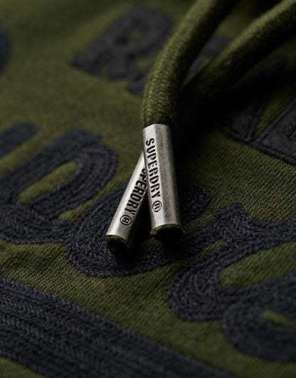 Embroidered Long Sleeved Hoodie