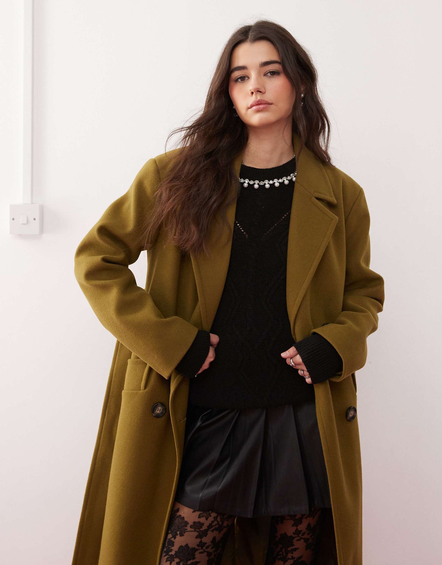 Belted Wrap Formal Coat