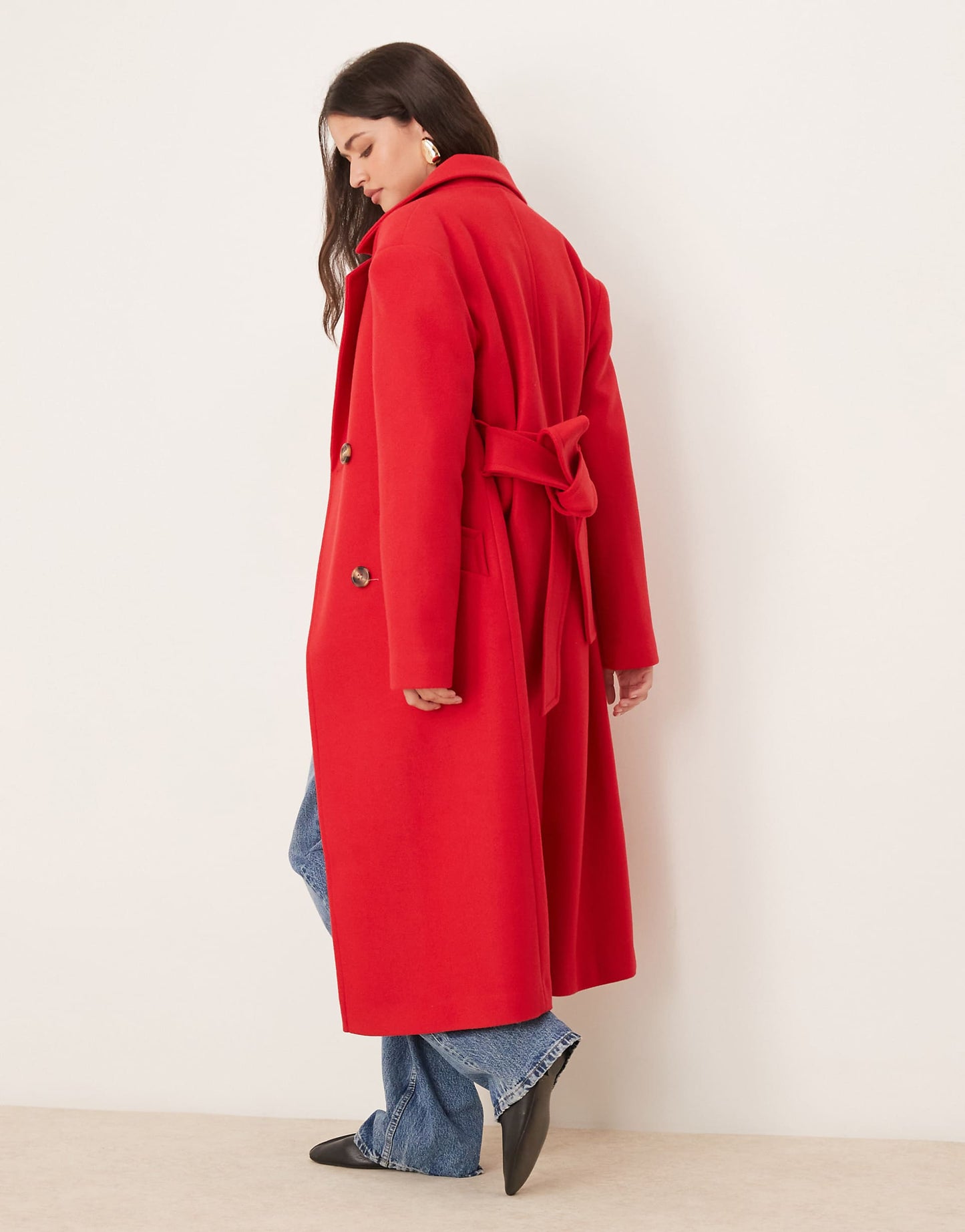Belted Wrap Formal Coat
