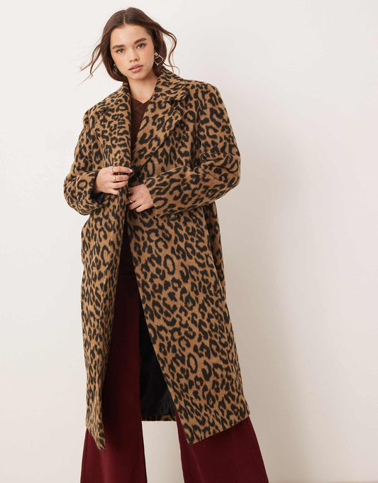 Brushed Oversized Maxi Coat