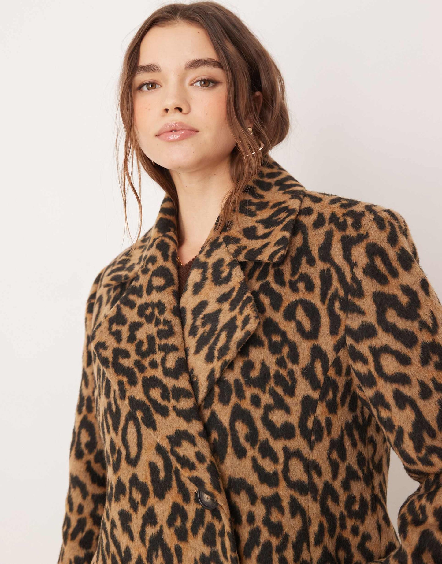 Brushed Oversized Maxi Coat