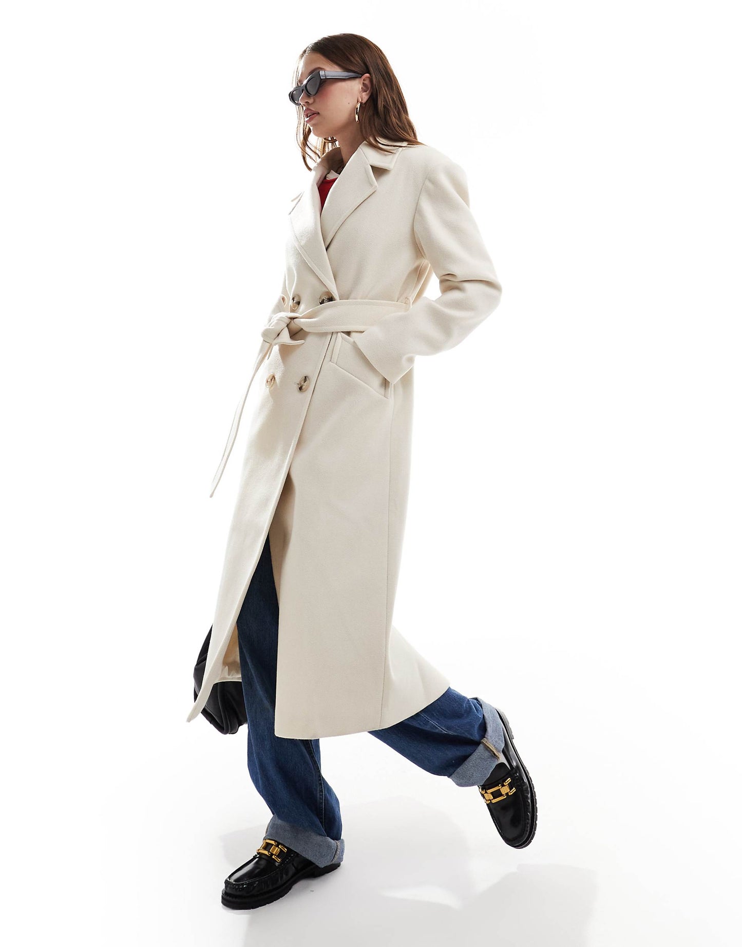 Belted Wrap Formal Coat