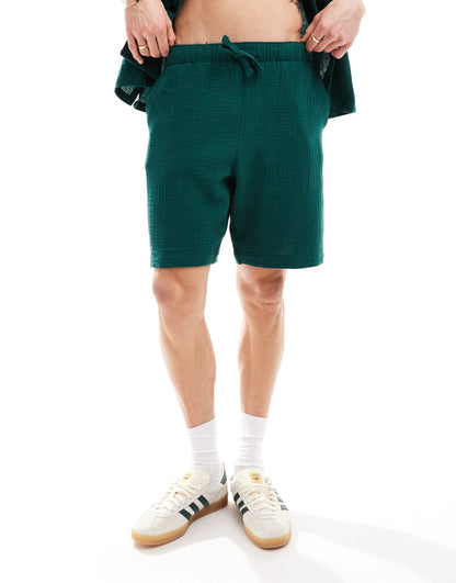 Textured Co-Ord Short