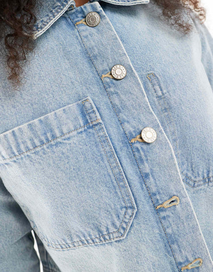 Cropped Denim Jacket