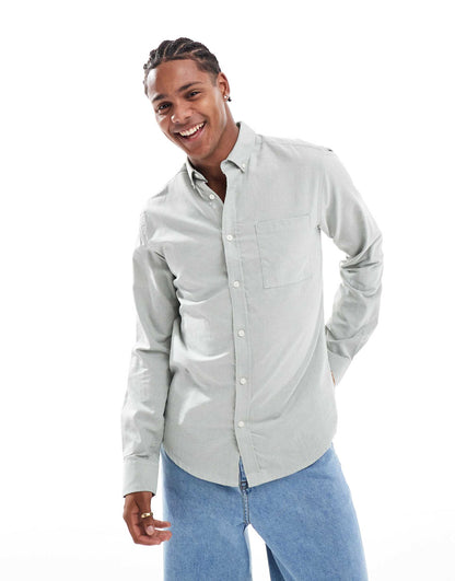 Slim Fit Button Down Oxford Shirt