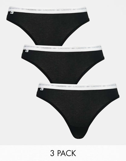 3 Pack Logo Thongs