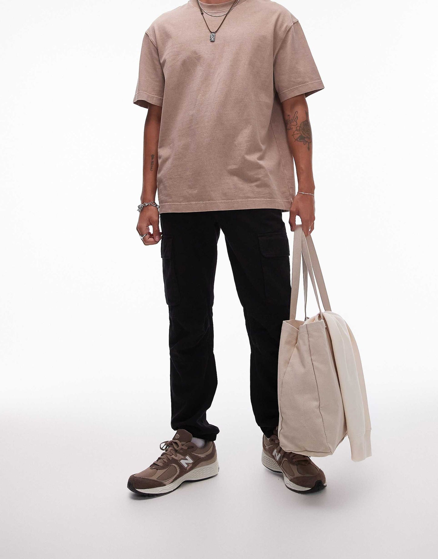 Skinny Cargo Trousers