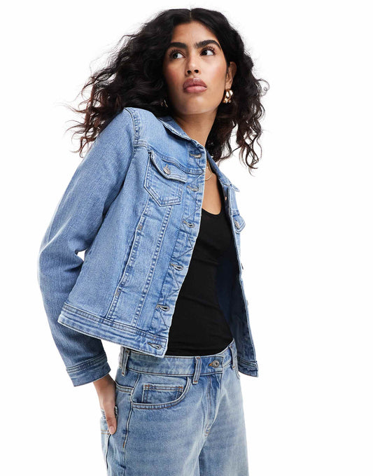 Fitted Denim Jacket