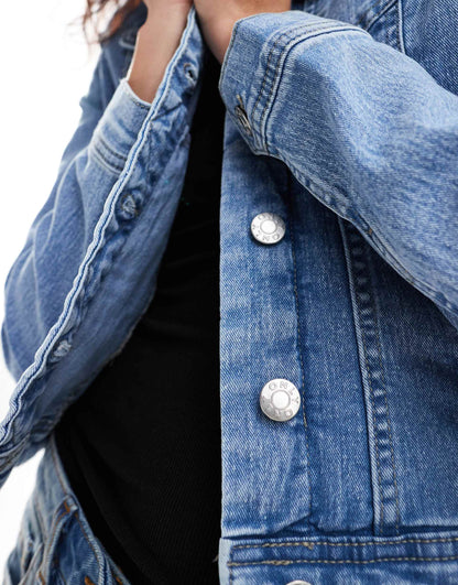 Fitted Denim Jacket