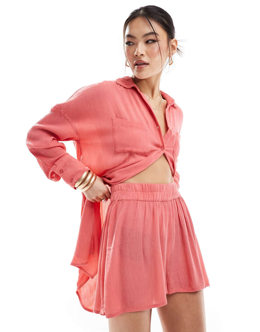 High Waist Beach Short