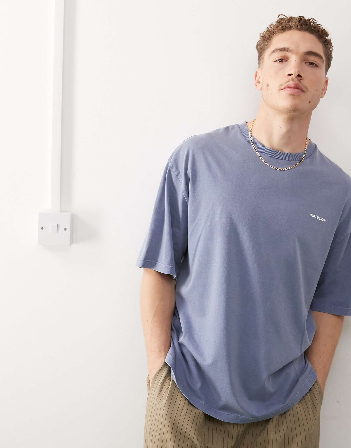 Oversized T-Shirt With Logo Print