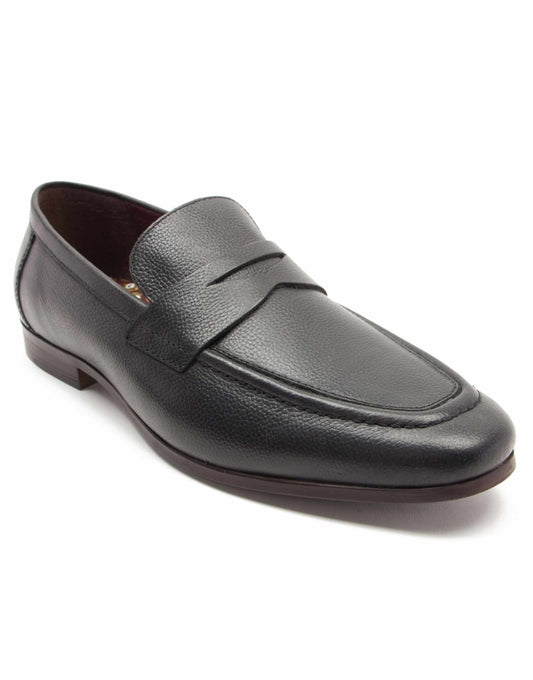 Harley Loafer Leather Slip-On Loafer Shoes