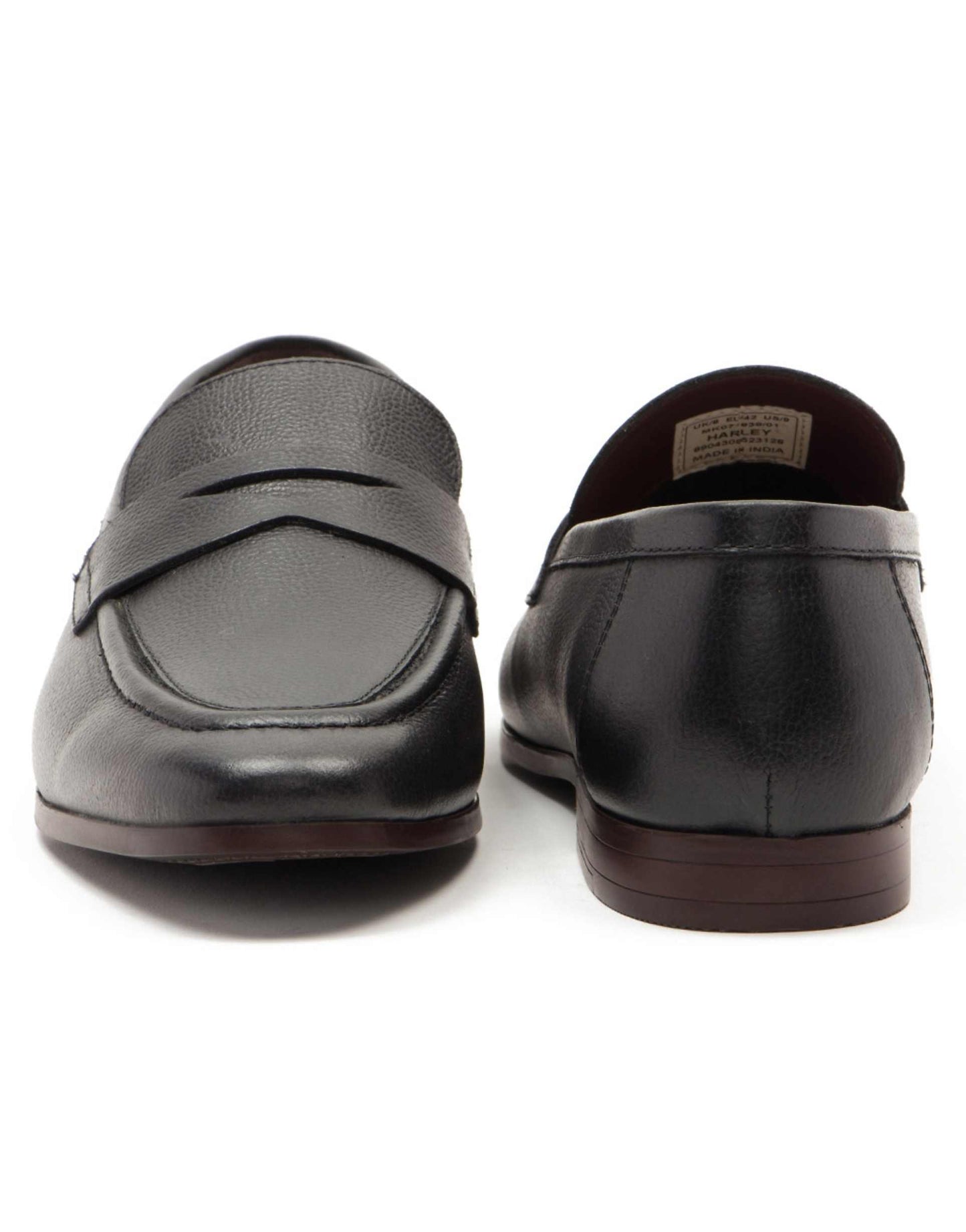 Harley Loafer Leather Slip-On Loafer Shoes