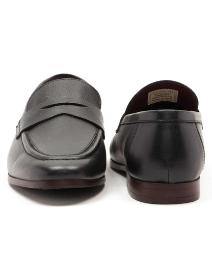 Harley Loafer Leather Slip-On Loafer Shoes