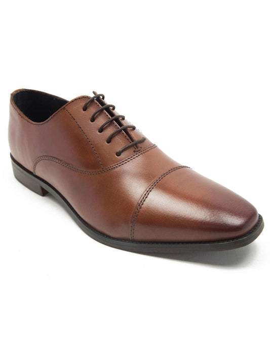 Fagen Oxford Formal Leather Lace-Up Shoes