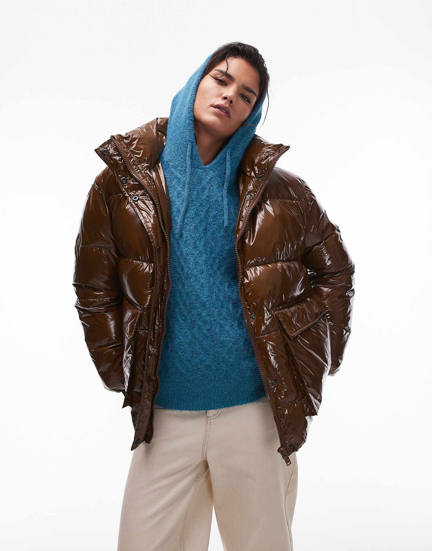 Puffer Bomber Jacket