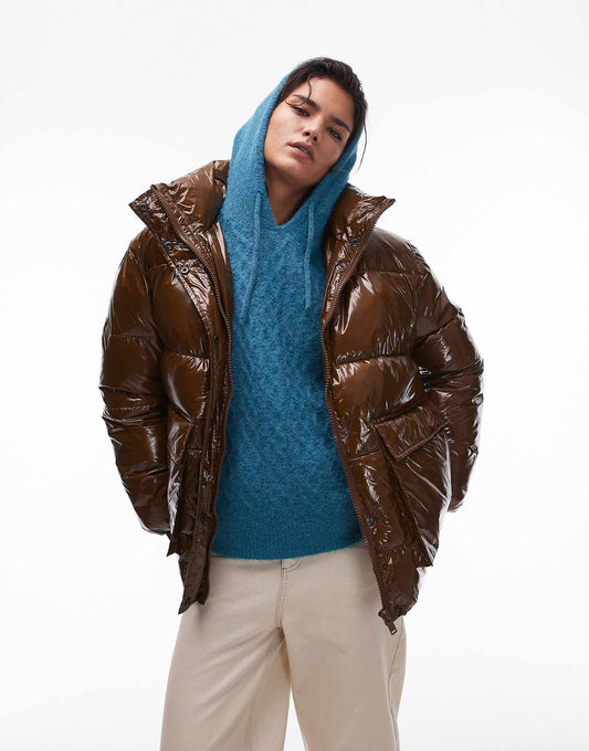 Puffer Bomber Jacket