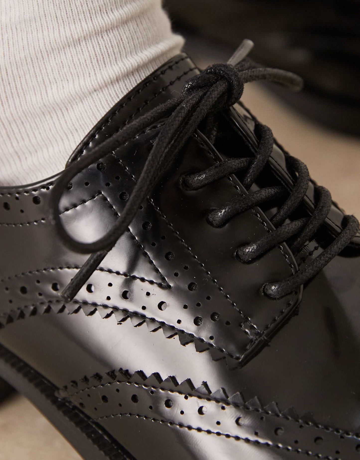 Manny Lace Up Flat Shoes