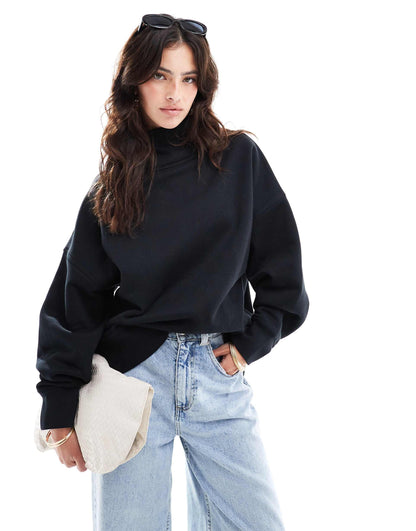 Heavyweight High Neck Sweatshirt