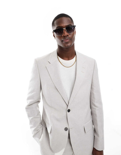 Linen Suit Jacket
