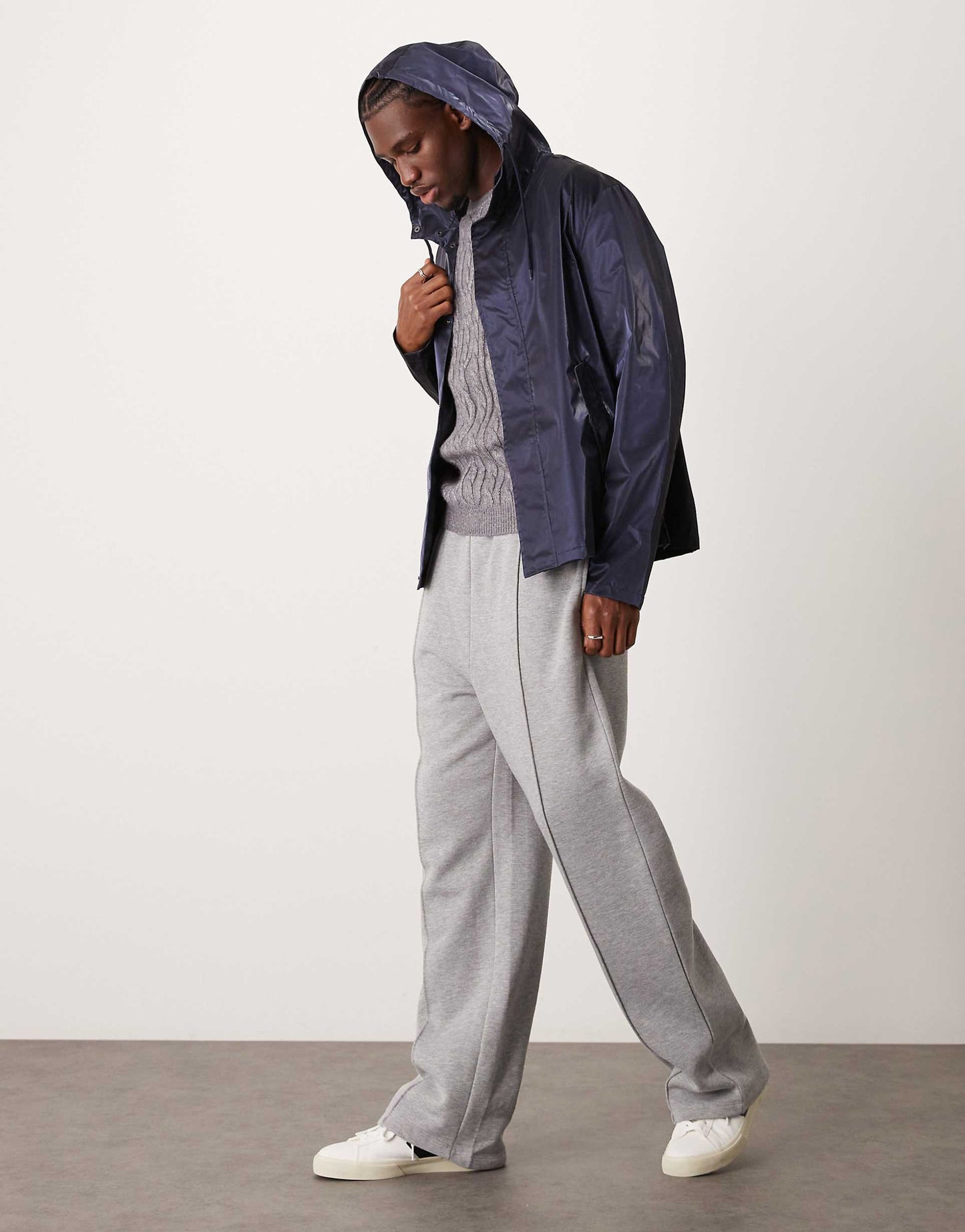 Shower Resistant Rubberised Rain Jacket