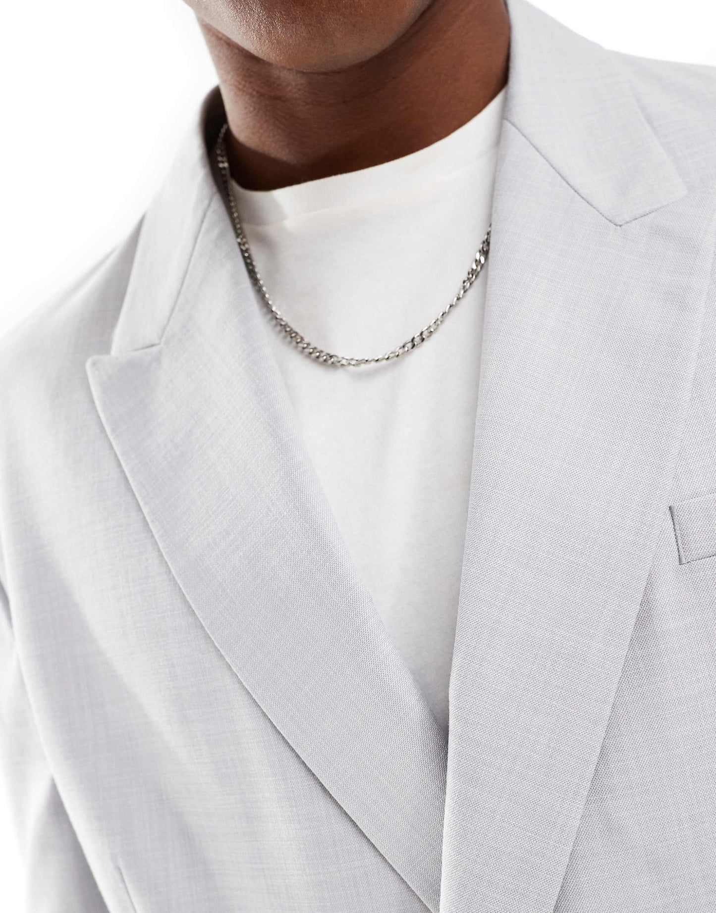 Double Breasted Relaxed Suit Jacket