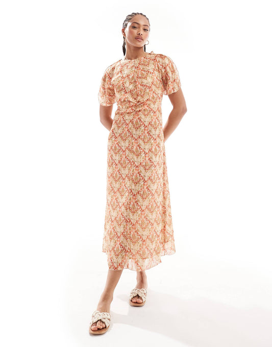 Front Gather Dress