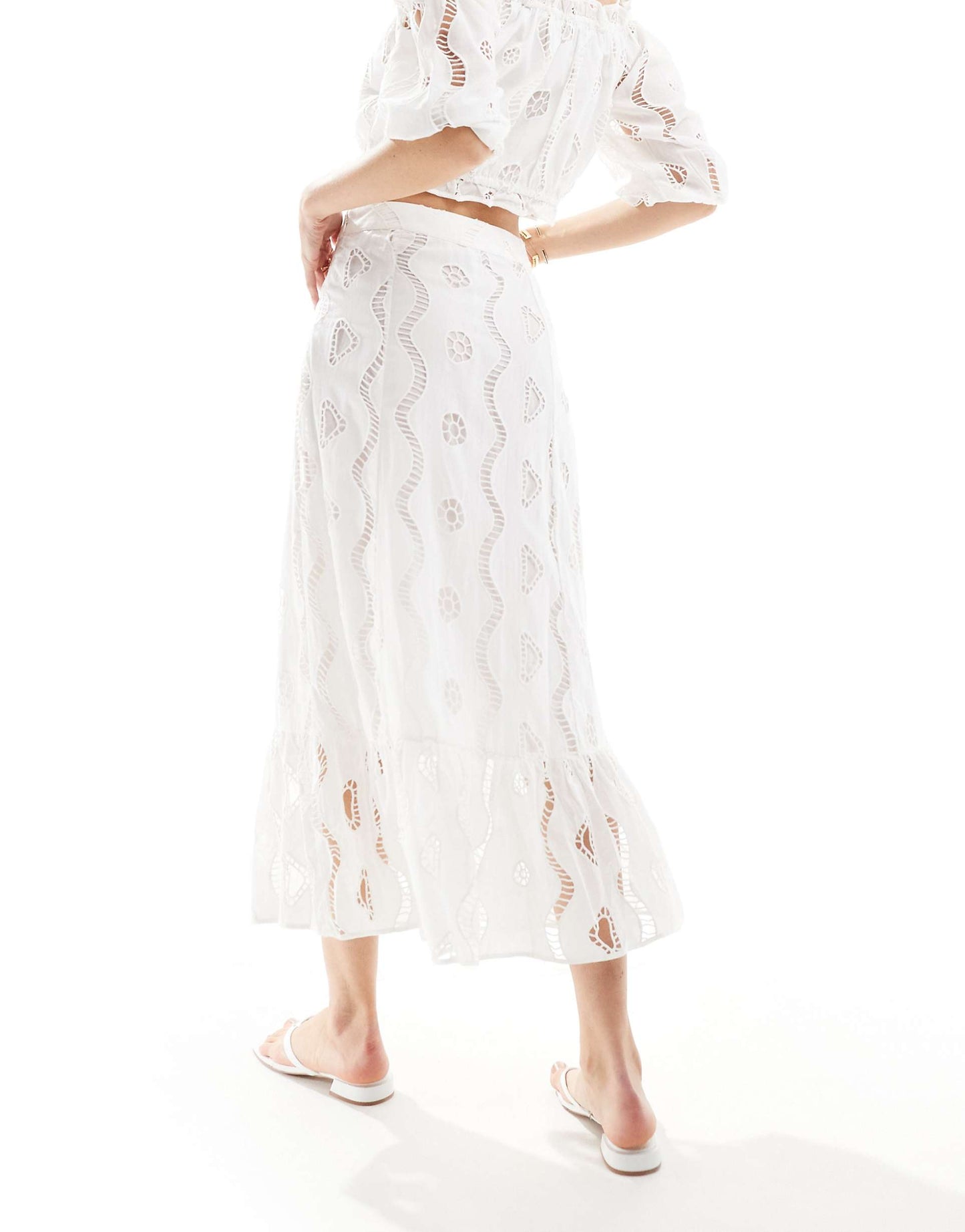 Embossed Skirt
