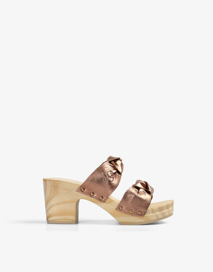 Knot Shoesin Bronze