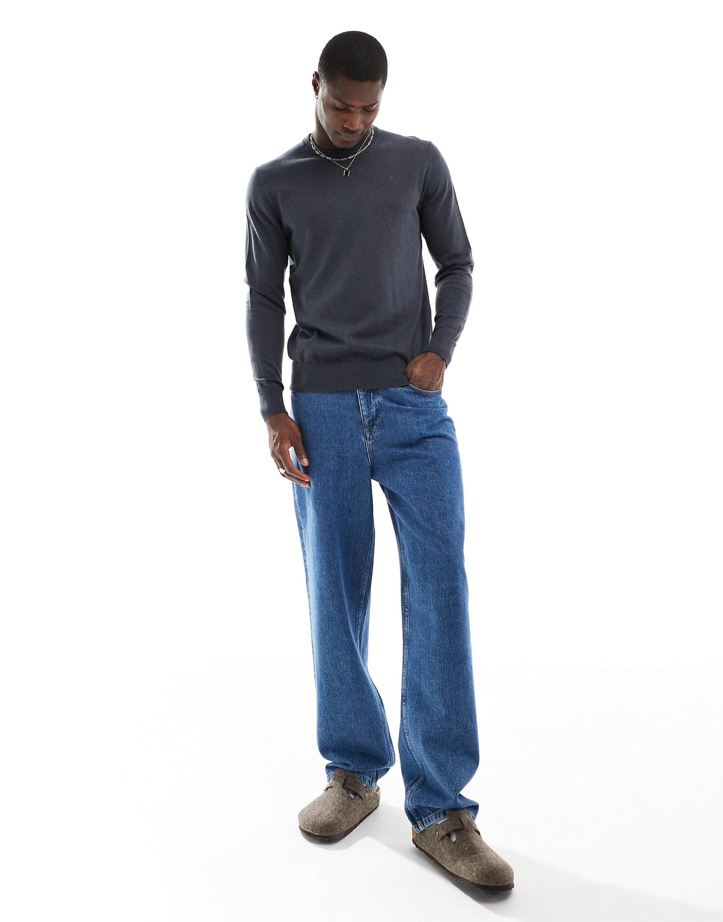 Skull Round Neck Jumper