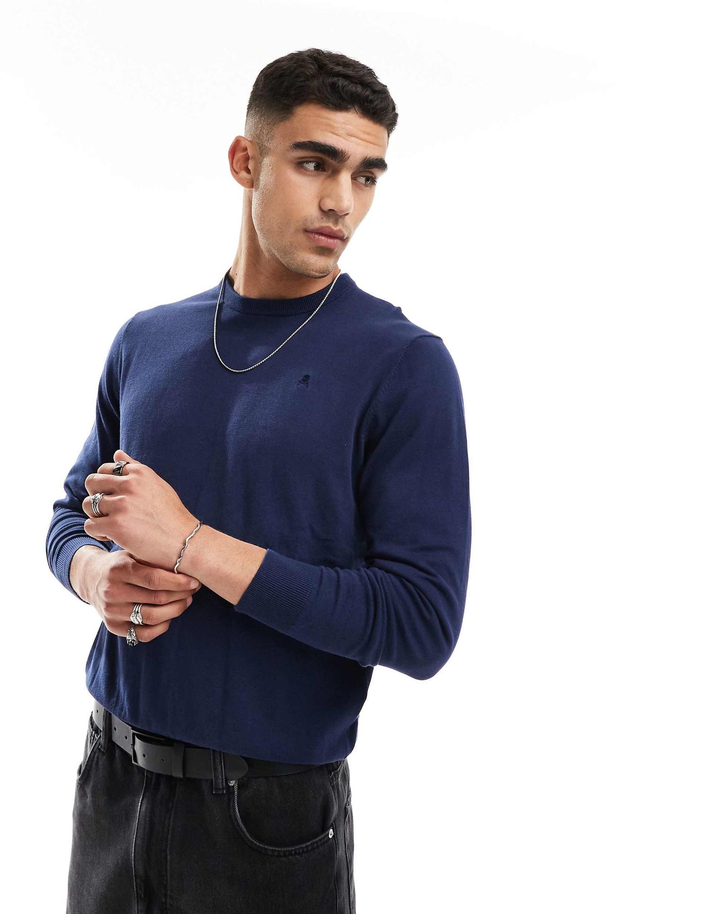 Skull Round Neck Jumper