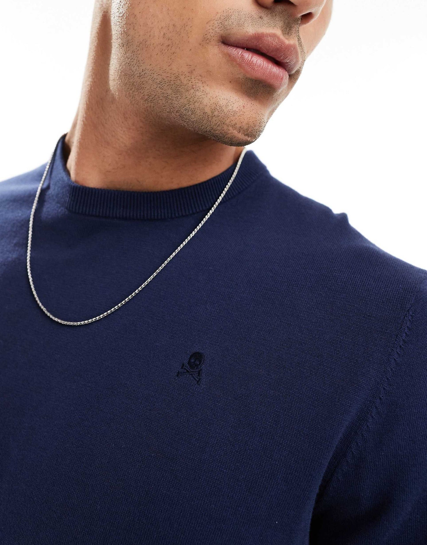 Skull Round Neck Jumper