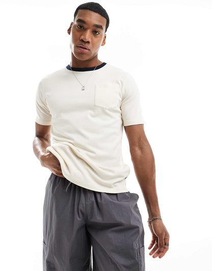 Contrast Retro T-Shirt