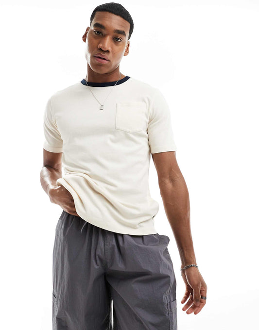 Contrast Retro T-Shirt