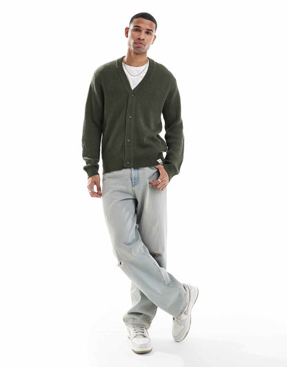 Ribbed Knit Cardigan