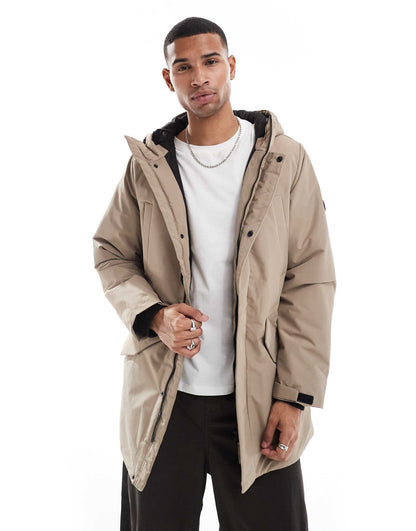 Technical Parka With Hood