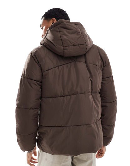 Oversize Hooded Puffer Jacket