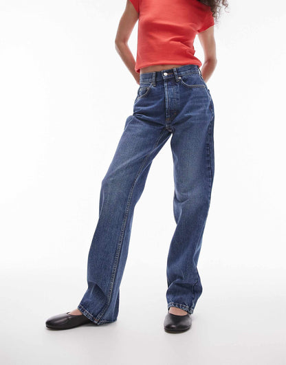 Kort High Rise Straight Jean