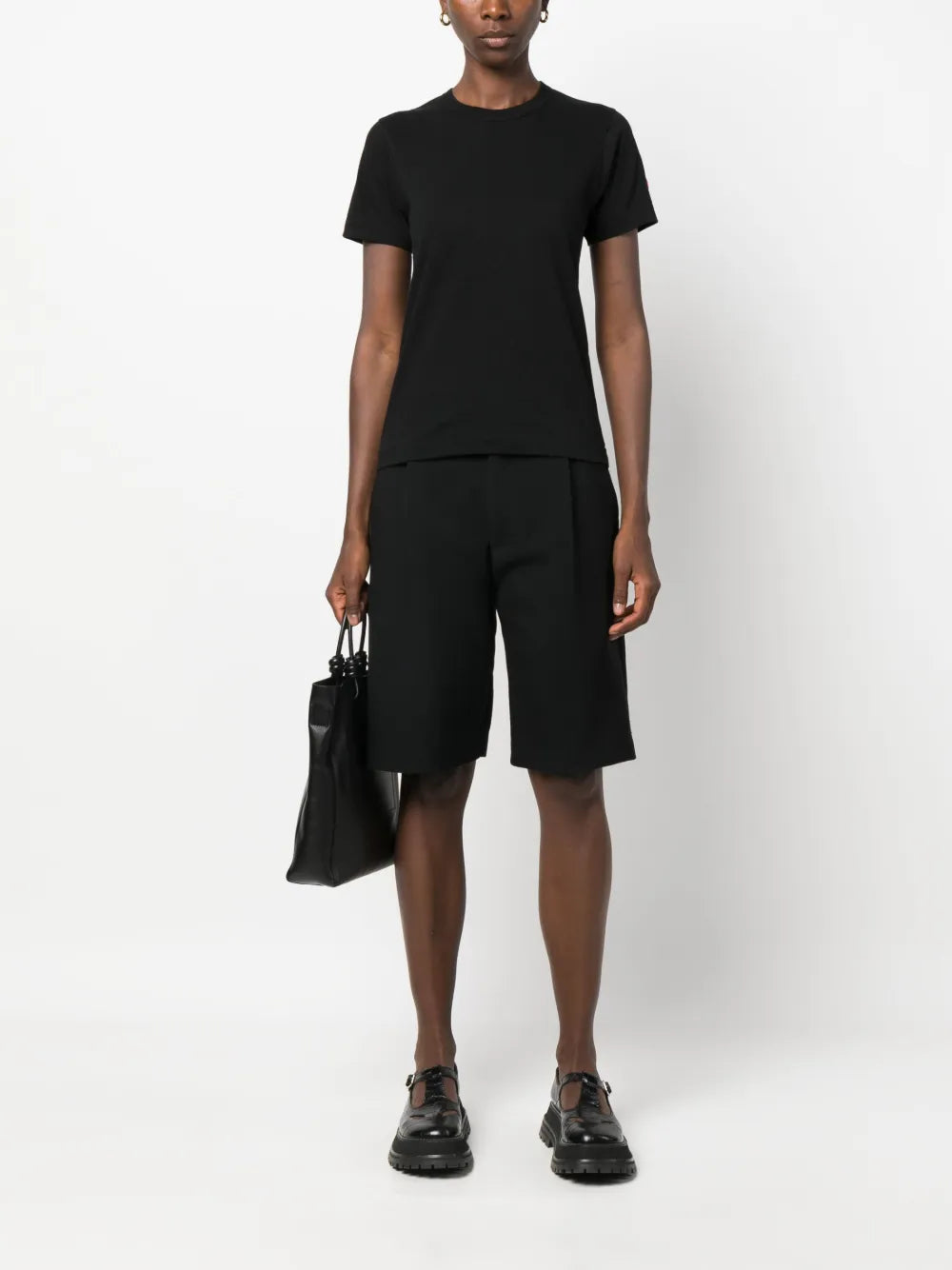 Logo-Patch Cotton T-Shirt