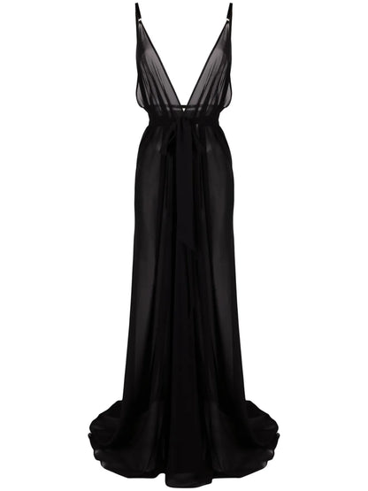 V-Neck Maxi Dress