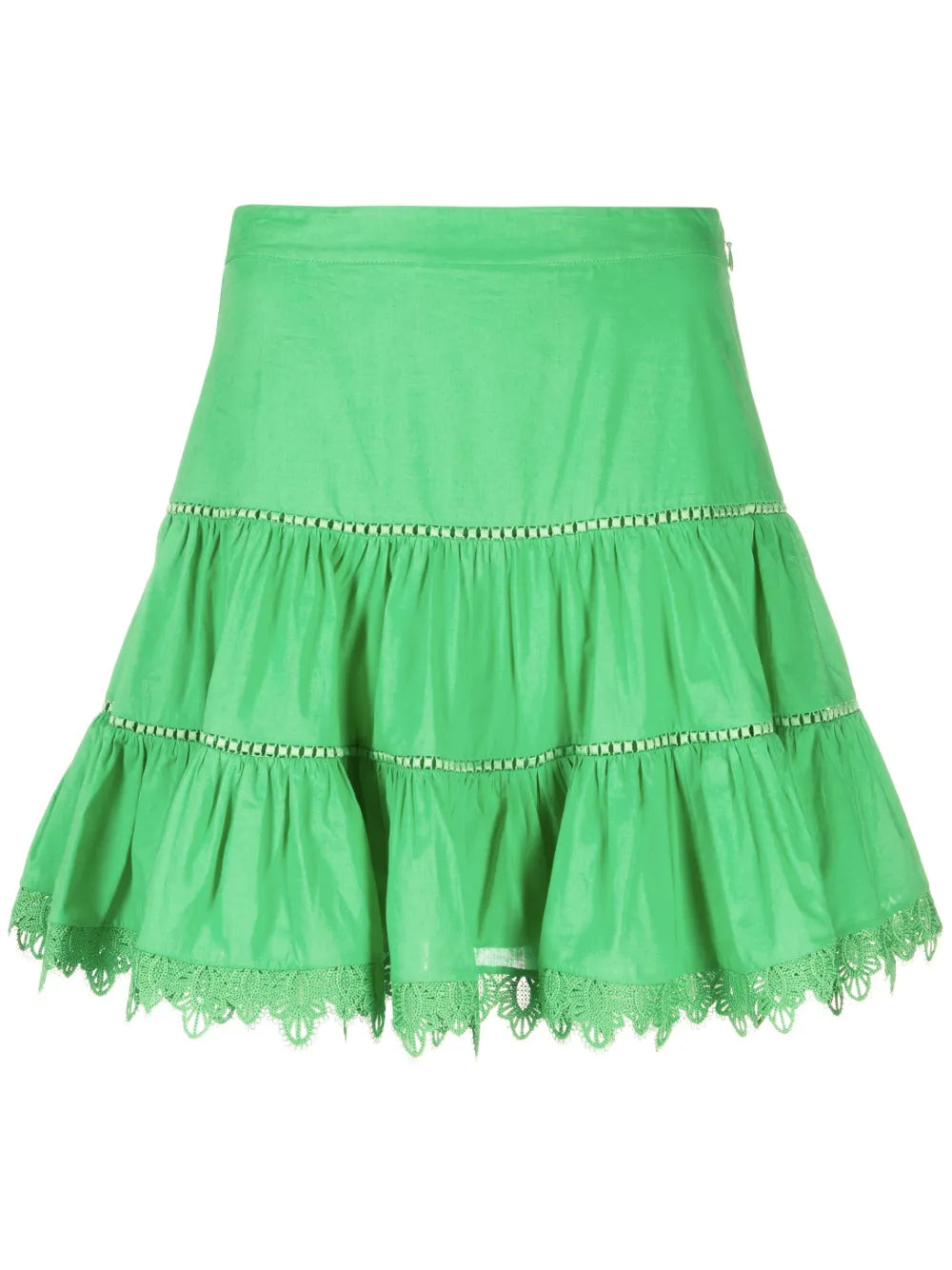 Argy Tiered Miniskirt