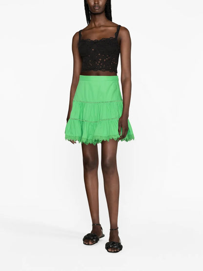 Argy Tiered Miniskirt