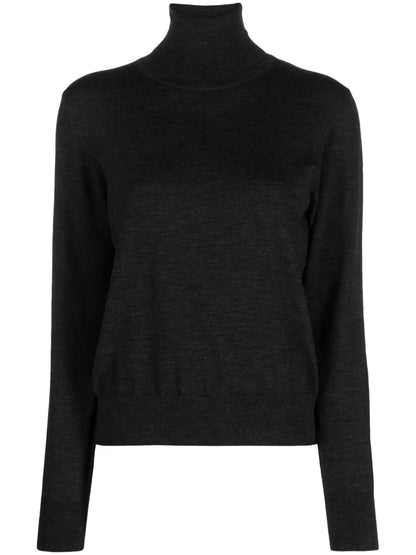Rollneck Wool-Blend Jumper