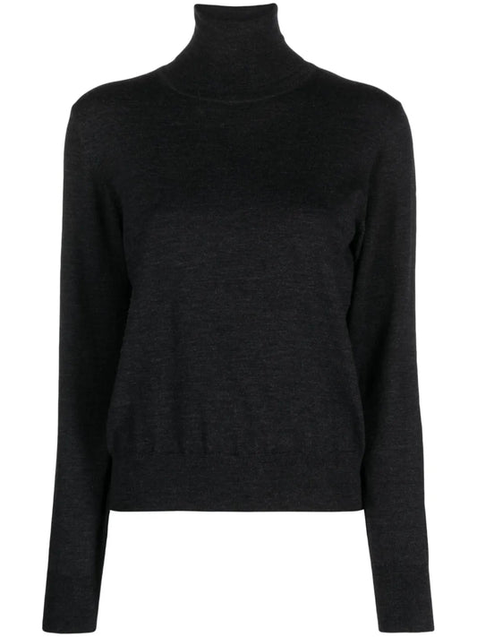 Rollneck Wool-Blend Jumper