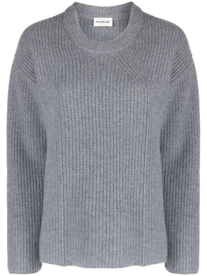Ribbed-Knit Cashmere Jumper