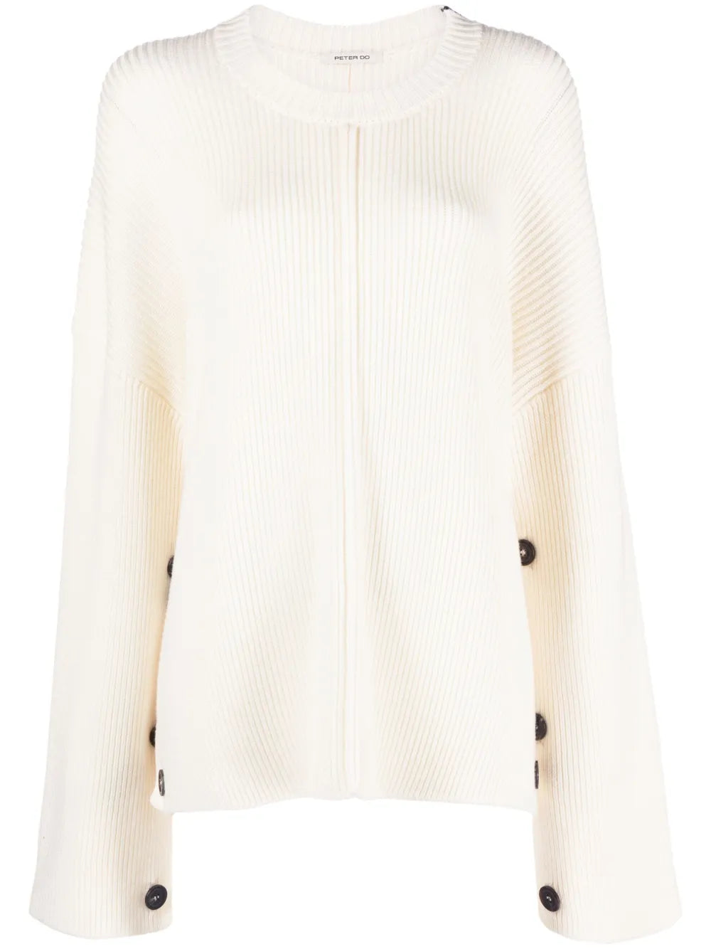 Ribbed-Knit Virgin Wool-Cashmere Blend Jumper