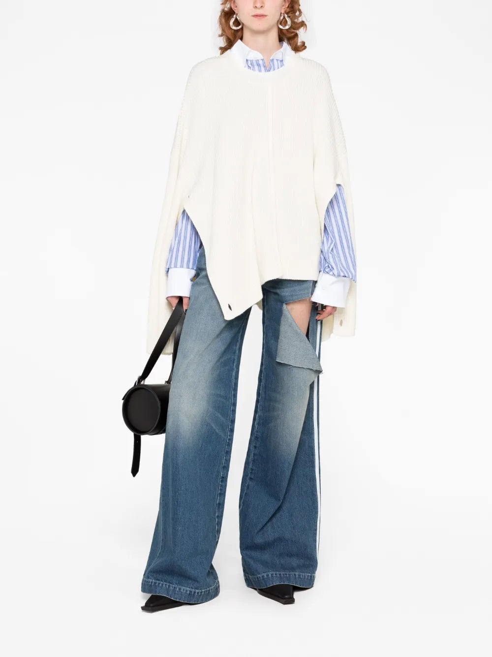 Ribbed-Knit Virgin Wool-Cashmere Blend Jumper
