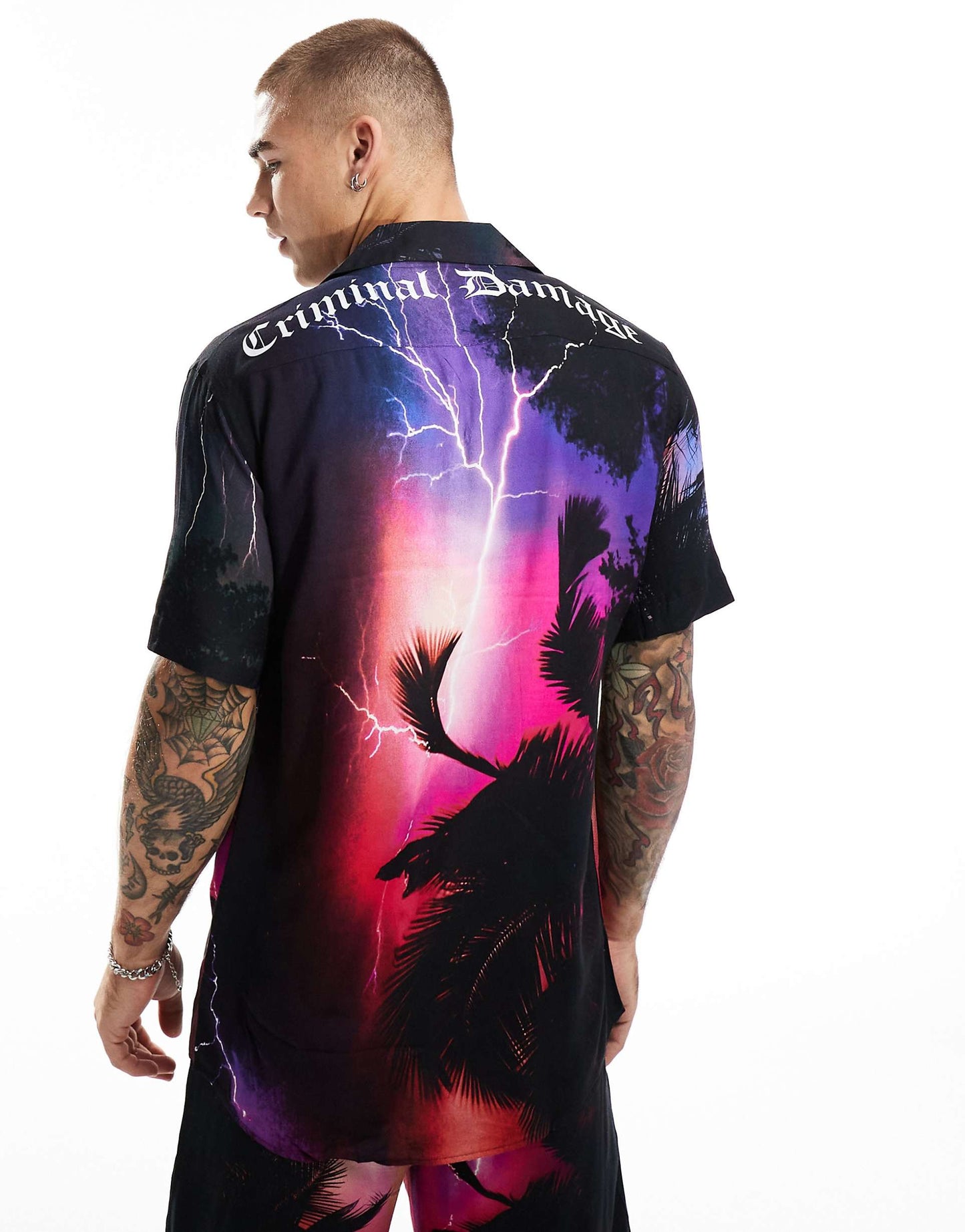 Lightning Print Shirt